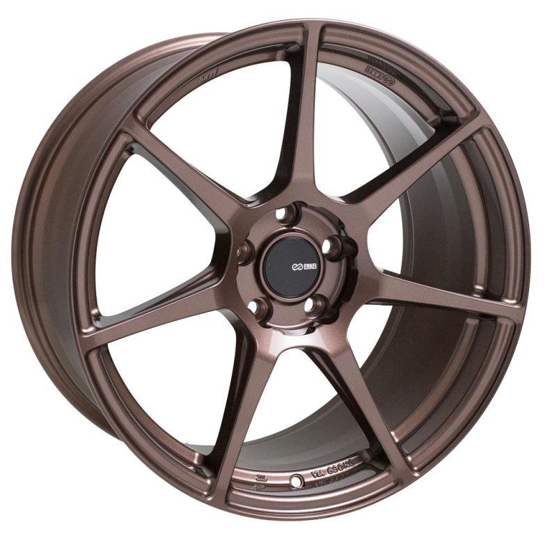 Enkei TFR 18x9.5 5x114.3 38mm Offset 72.6 Bore Diameter Copper Wheel - Attacking the Clock Racing