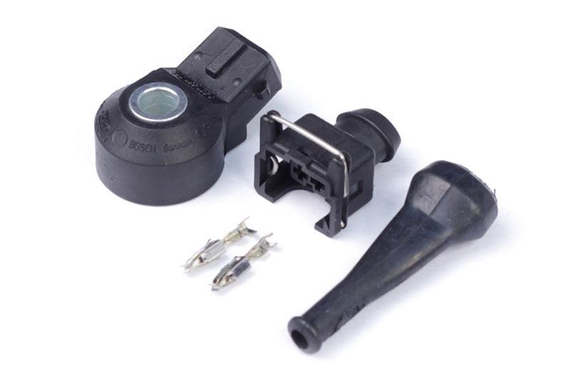 Haltech Genuine Bosch Knock Sensor 8mm (5/16in) Mounting Bolt (Incl Plug & Pins) - Attacking the Clock Racing
