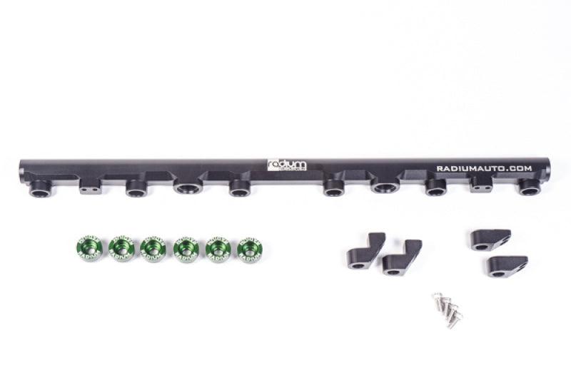 Radium Engineering 92-02 Toyote Supra 2JZ-GTE Top Feed Fuel Rail Kit - Attacking the Clock Racing