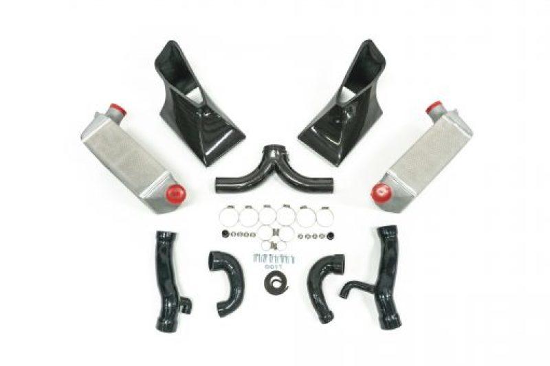 AMS Performance Porsche 997.1TT Alpha Intercooler System (For Stock Framed Turbos) - Attacking the Clock Racing