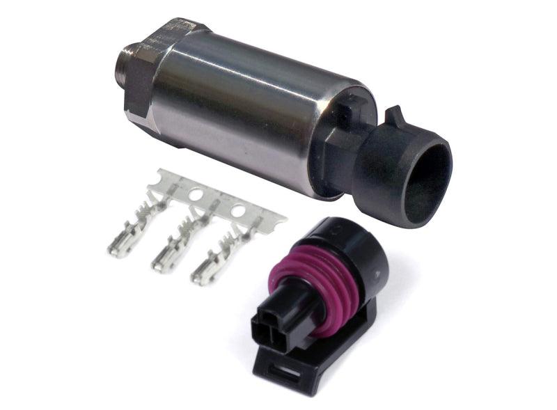 Haltech 150 PSI Motorsport (SS Diaphragm) Fuel/Oil/Wastegate 1/8 NPT Pressure Sensor (Incl Plug/Pin) - Attacking the Clock Racing