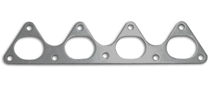 Vibrant T304 SS Exhaust Manifold Flange for Honda/Acura D-series motor 3/8in Thick - Attacking the Clock Racing
