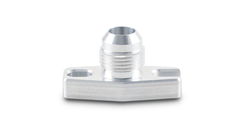 Vibrant Oil Drain Flange w/Integrated -10AN Fitting (for GT15-GT35 Turbos) - Attacking the Clock Racing