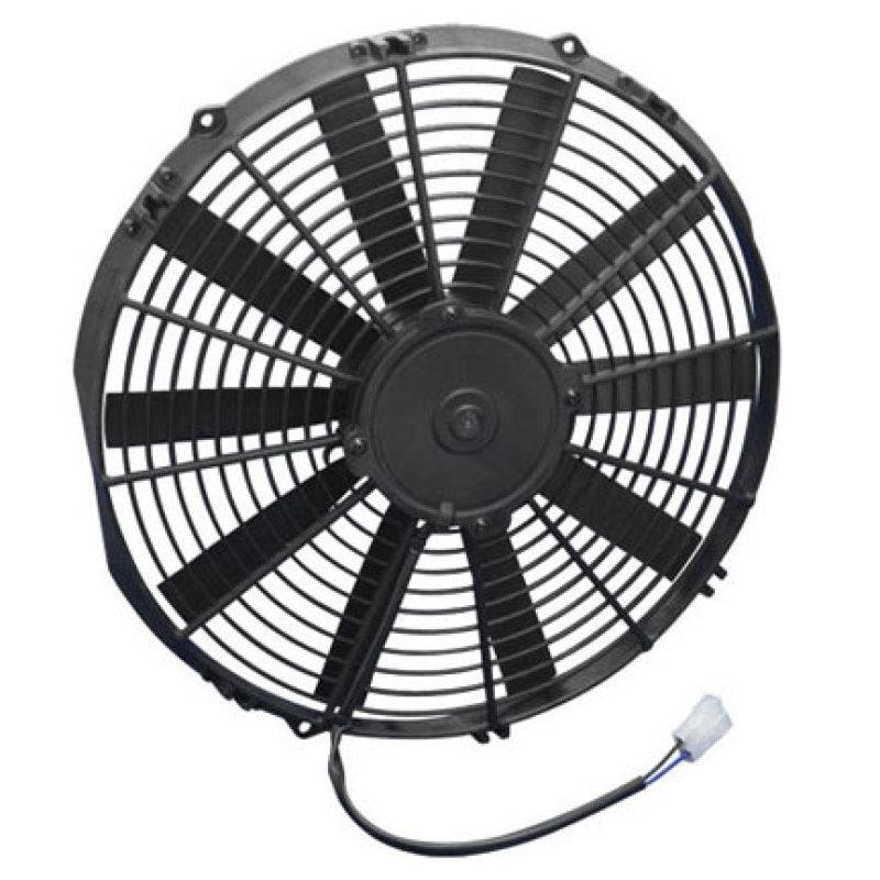 SPAL 1274 CFM 14in Medium Profile Fan - Push (VA08-AP51/C-23S) - Attacking the Clock Racing