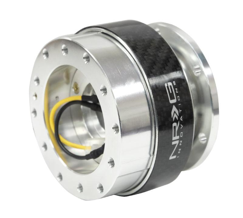 NRG Quick Release Gen 1.5 - Black Body / Carbon Fiber Ring - Attacking the Clock Racing