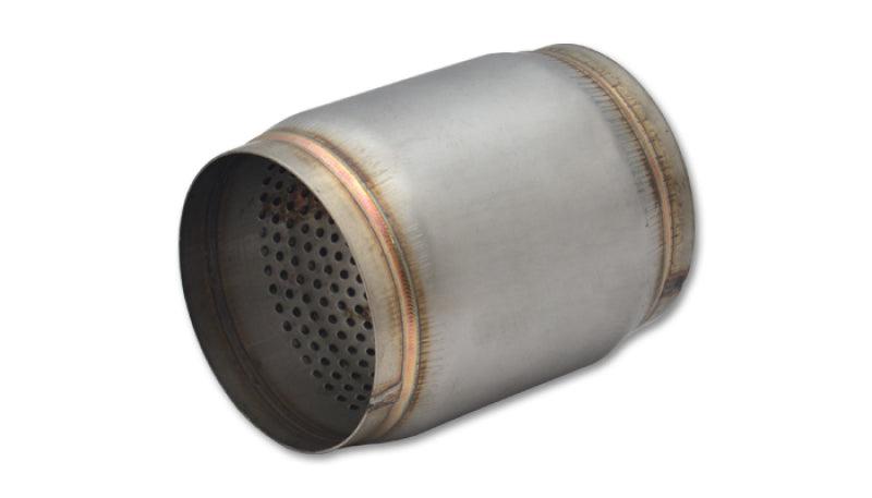 Vibrant SS Race Muffler 3.5in inlet/outlet x 5in long - Attacking the Clock Racing