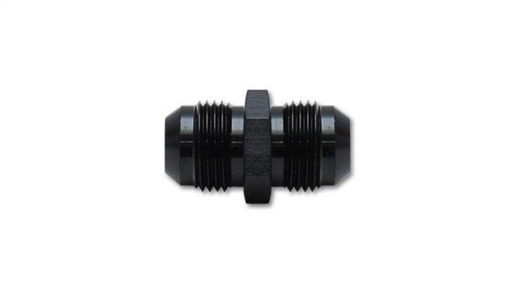 Vibrant Union Adapter Fitting - -20 AN x -20 AN - Anodized Black Only - Attacking the Clock Racing