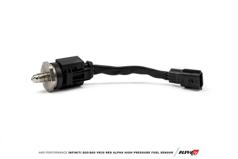 AMS Performance Infiniti Q50/Q60 VR30 Red Alpha High Pressure Fuel Sensor - Attacking the Clock Racing