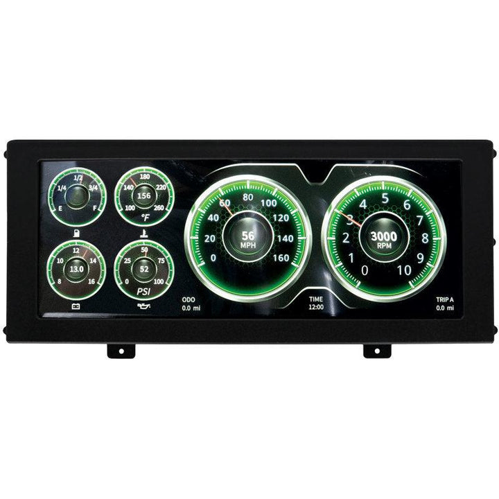 Autometer InVision Digital Instrument Display Color LCD Including Panel Mount - Universal - Attacking the Clock Racing
