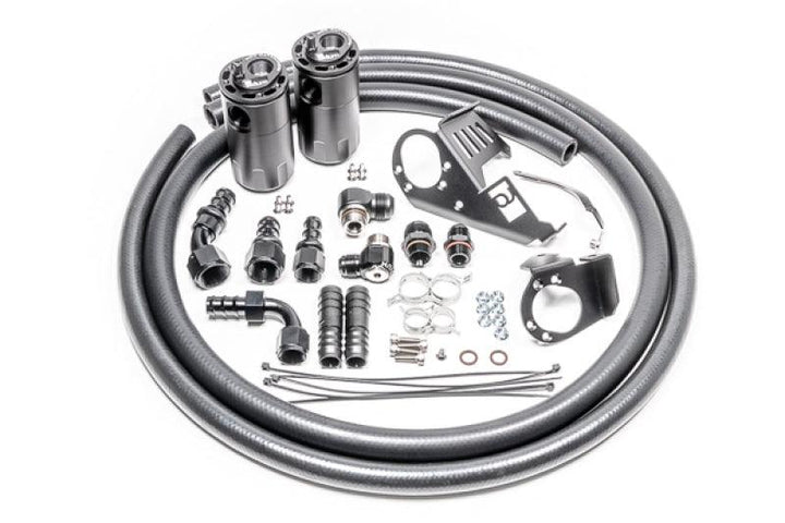 Radium Engineering Dual Catch Can Kit Subaru VB Fluid Lock - Attacking the Clock Racing