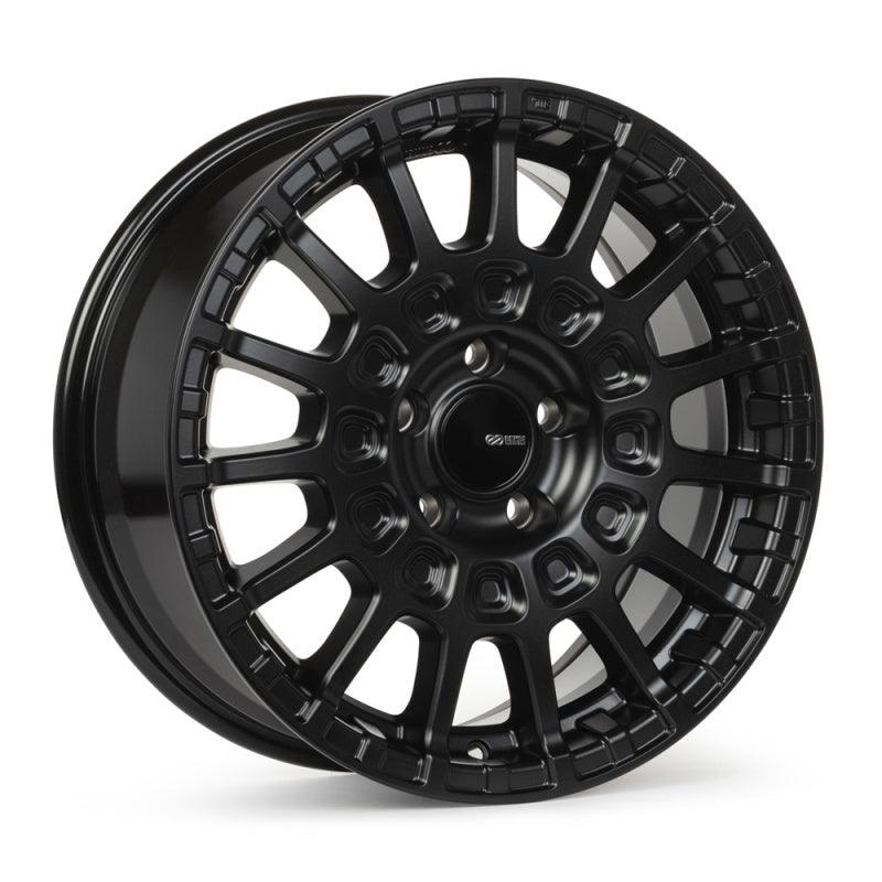 Enkei Overlander 18x8 5x100 35mm Offset 72.6mm Bore Black Wheel - Attacking the Clock Racing