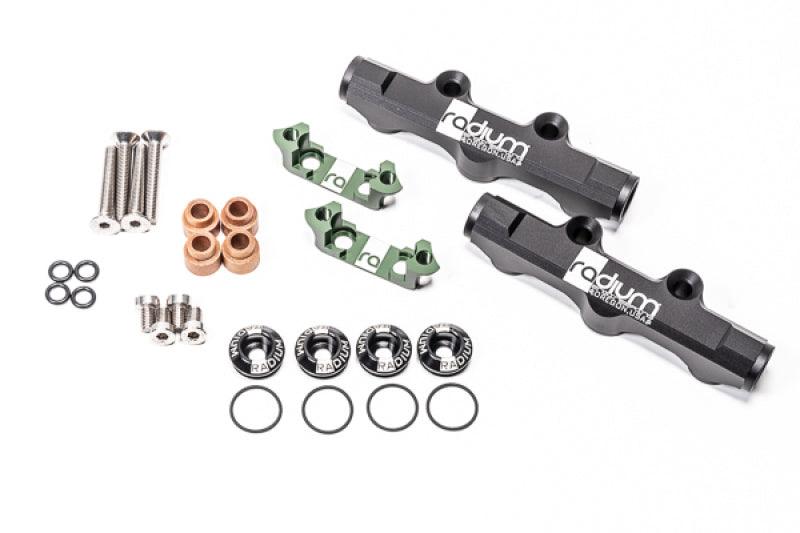 Radium Subaru EJ V1-2 Top Feed Conversion Fuel Rails V1-2 - Attacking the Clock Racing