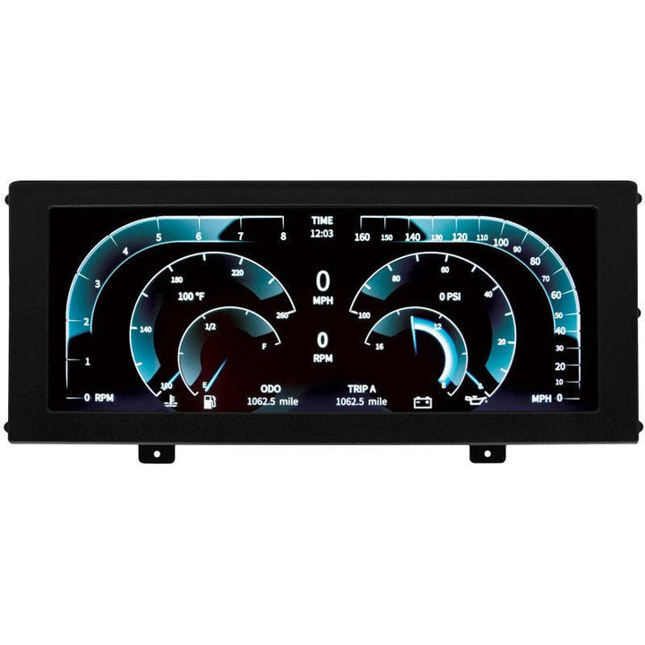 Autometer InVision Digital Instrument Display Color LCD Including Panel Mount - Universal - Attacking the Clock Racing