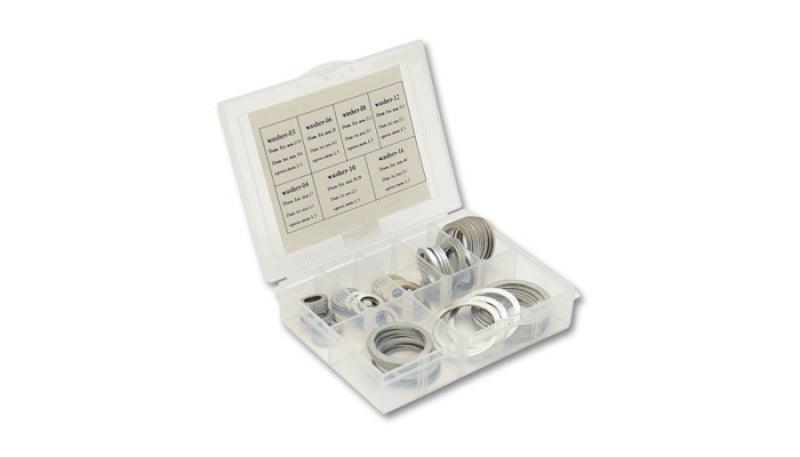 Vibrant Box Set of Crush Washers - 10 of each Size: -3AN to -16AN - Attacking the Clock Racing