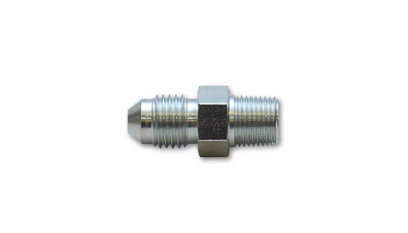 Vibrant -4AN to 1/8in NPT Straight Adapter Fitting - Steel - Attacking the Clock Racing