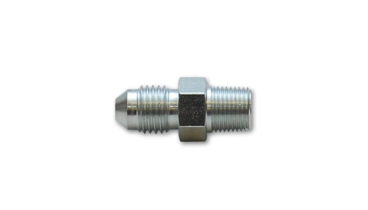 Vibrant -4AN to 1/8in NPT Straight Adapter Fitting - Steel - Attacking the Clock Racing