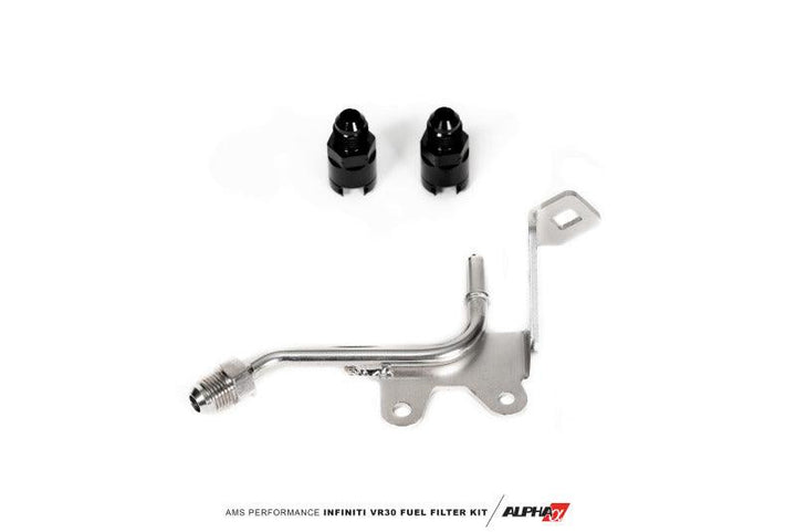 AMS Performance Infiniti Q50/Q60 Red Alpha Flex Fuel Filter Kit (Standalone / No AMS Flex Fuel Kit) - Attacking the Clock Racing