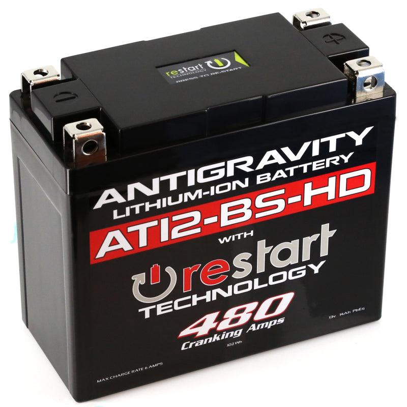 Antigravity AT12-BS-HD High Power Lithium Battery w/Re-Start - Attacking the Clock Racing