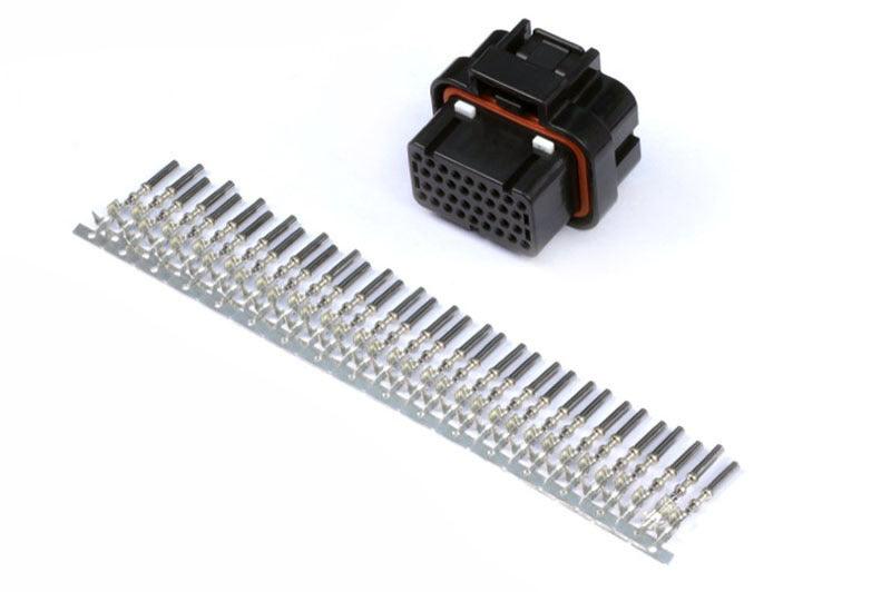 Haltech AMP 34 Pin 4 Row 3 Keyway Superseal Connector Plug & Pins - Attacking the Clock Racing