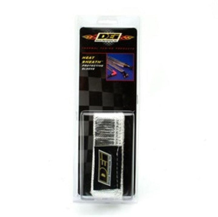DEI Heat Sheath 3/4in x 3ft - Aluminized Sleeving - Sewn Edge - Attacking the Clock Racing