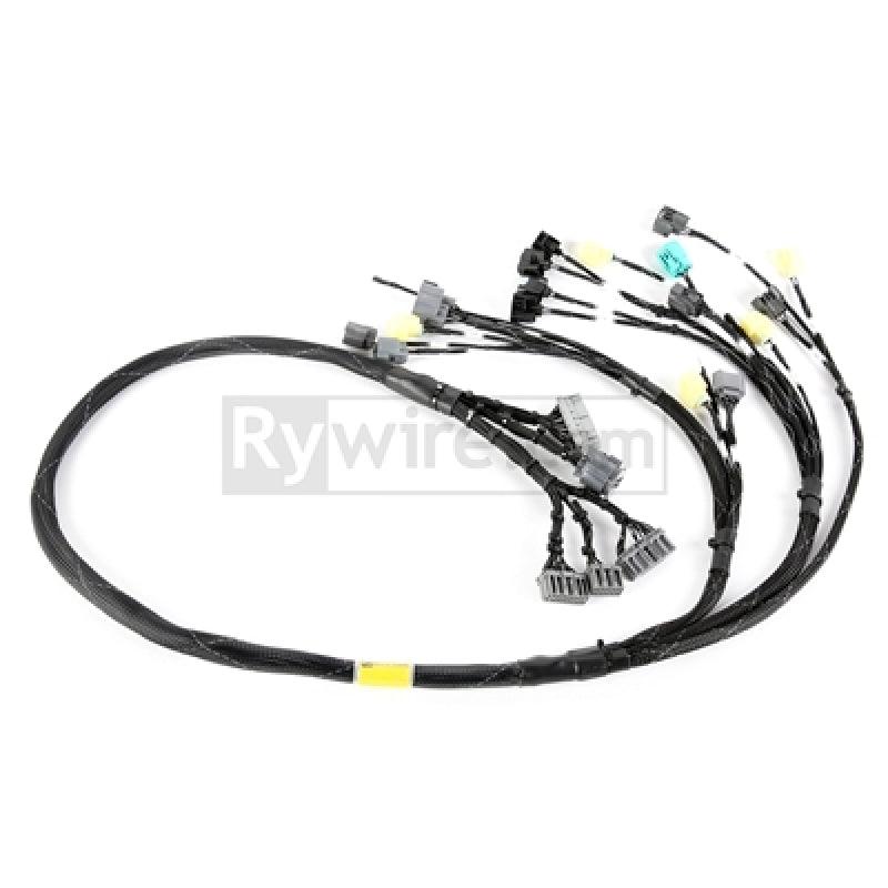 Rywire Honda B-Series OBD2 Tuck Budget Eng Harness w/OBD2 Dist/Inj/Alt/92-95 OBD1 Plug (Adapter Req) - Attacking the Clock Racing