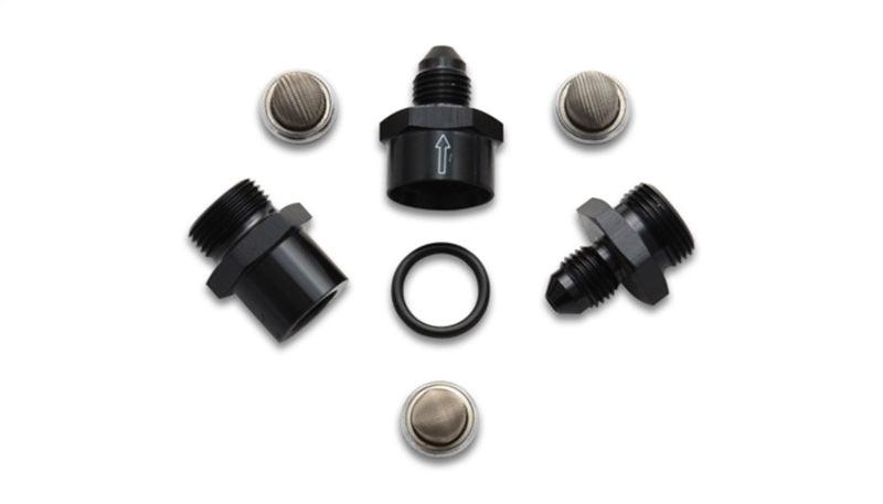 Vibrant Inline Fuel/Oil Filter Set (Size -4AN) incl. 3 filters - Attacking the Clock Racing