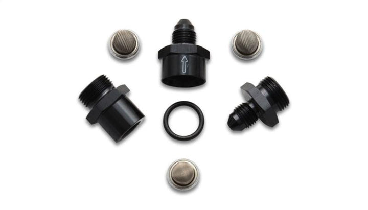 Vibrant Inline Fuel/Oil Filter Set (Size -4AN) incl. 3 filters - Attacking the Clock Racing