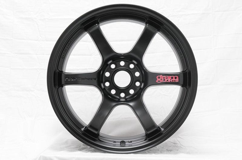 Gram Lights 57DR 19x9.5 +25 5-112 Semi Gloss Black Wheel - Attacking the Clock Racing