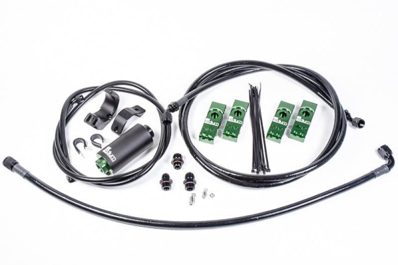 Radium Engineering Toyota Supra MK4 Fuel Hanger Plumbing Kit w/ Stainless Filter - Attacking the Clock Racing