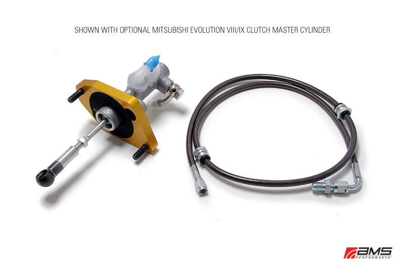 AMS Performance 08-15 Mitsubishi EVO X Clutch Master Cylinder Conversion w/Master Cylinder - Attacking the Clock Racing