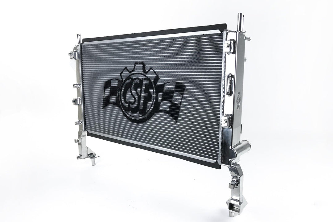CSF -  2015+ Ford Mustang 2.3L Ecoboost High-Performance All-Aluminum Radiator - Attacking the Clock Racing