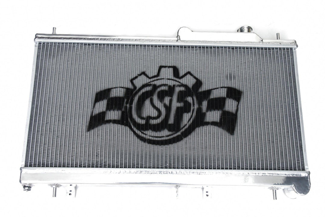 CSF -  08-14 Subaru WRX / STI / 15-21 Subaru WRX 2-Row 42mm Race-Spec Radiator - Attacking the Clock Racing