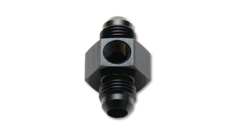 Vibrant -4AN Male Union Adapter Fitting w/ 1/8in NPT Port - Attacking the Clock Racing