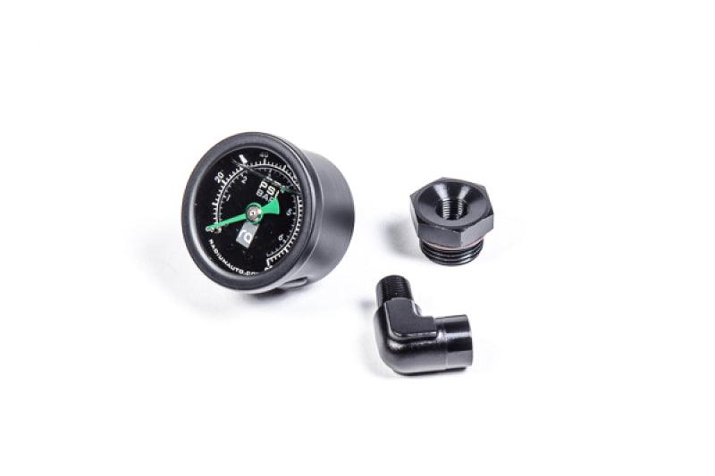 Radium Engineering 08-17 Subaru WRX STI Fuel Pressure Gauge w/ 8AN ORB Adapter - Attacking the Clock Racing