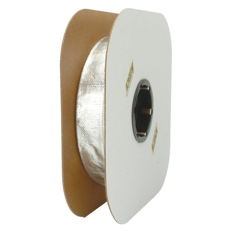 DEI Heat Sheath 1-1/2in I.D. x 3ft - Aluminized Sleeving - Sewn Edge - Attacking the Clock Racing