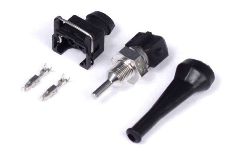 Haltech Oil Temperature Sensor High Range 150 Deg C 1/8 NPT Thread (Incl Bosch EV1 Plug & Pins) - Attacking the Clock Racing