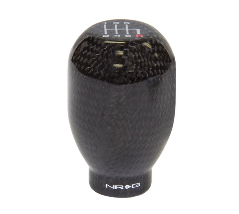 NRG Shift Knob 42mm - Black Carbon Fiber (5 Speed) - Attacking the Clock Racing