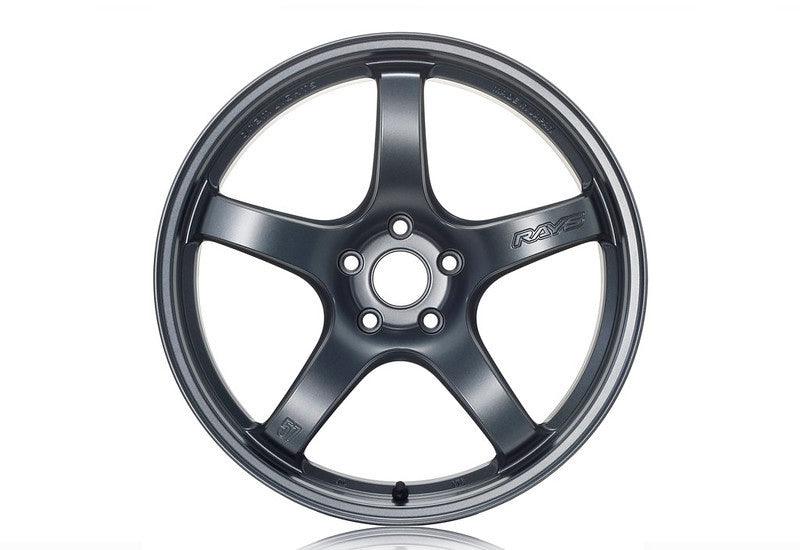 Gram Lights 57CR 18x9.5 +12 5x114.3 Gun Blue 2 Wheel - Attacking the Clock Racing