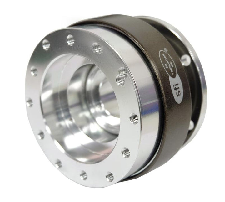 NRG Quick Release Gen 2.0 - Silver Body / Chrome Ring SFI Spec 42.1 - Attacking the Clock Racing