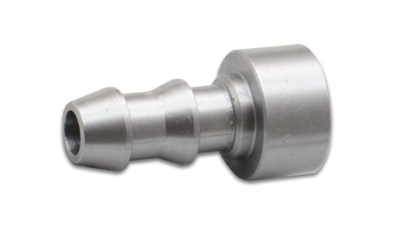 Vibrant 1/2in ID Hose Barbed Weld Bung - Mild Steel - Attacking the Clock Racing