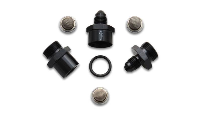 Vibrant Inline Fuel/Oil Filter Set (Size -6AN) incl. 3 filters - Attacking the Clock Racing