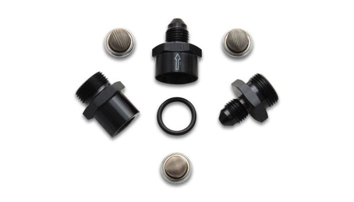 Vibrant Inline Fuel/Oil Filter Set (Size -6AN) incl. 3 filters - Attacking the Clock Racing