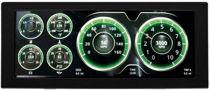 Autometer InVision Digital Instrument Display Color LCD Including Panel Mount - Universal - Attacking the Clock Racing