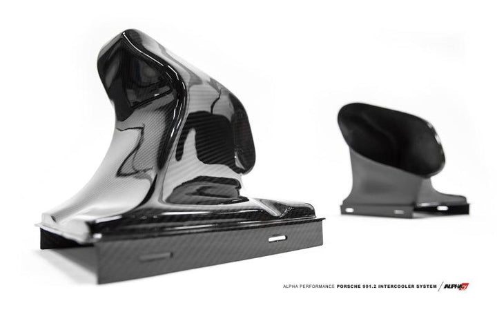 AMS Performance Porsche 997.2TT Alpha Intercooler System (For Stock Framed Turbos) - Attacking the Clock Racing