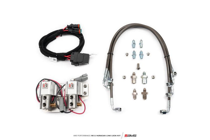 AMS Performance 2017+ Audi R8/Lamborghini Huracan Line Lock Kit - Attacking the Clock Racing