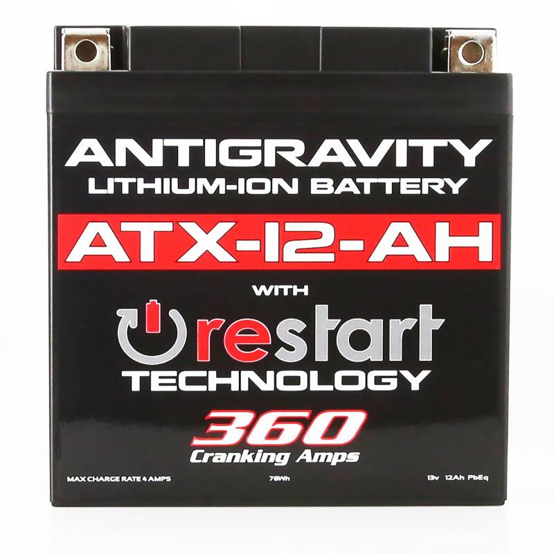 Antigravity YTX12B-BS Lithium Battery w/Re-Start - Attacking the Clock Racing