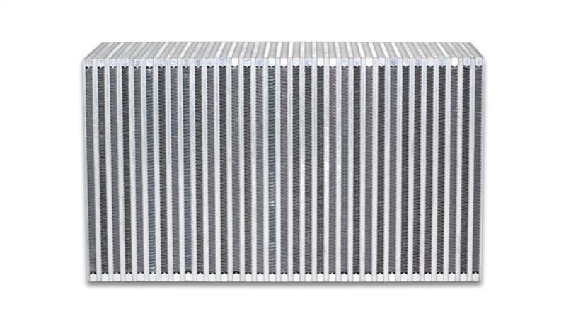 Vibrant Vertical Flow Intercooler Core 18in. W x 12in. H x 6in. Thick - Attacking the Clock Racing