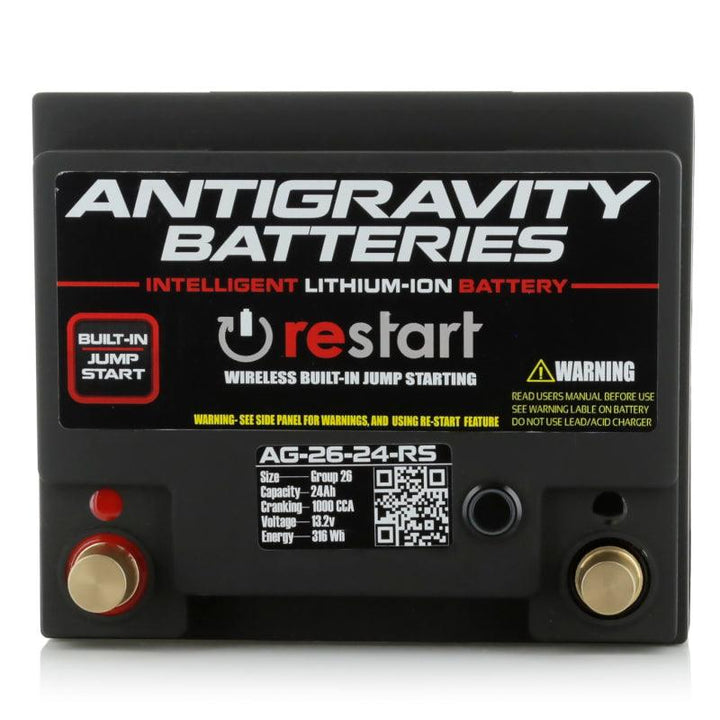 Antigravity H6/Group 48 Lithium Car Battery w/Re-Start - 60Ah - Attacking the Clock Racing