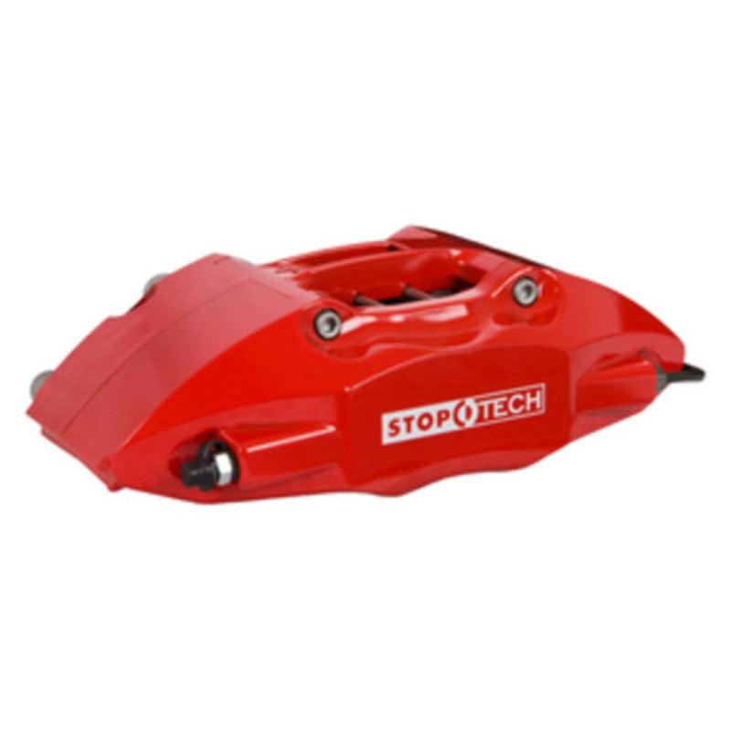 StopTech 02-06 Acura RSX Type S / 02-04 Honda Civic Type R Front Touring BBK w/ Red ST-41 Caliper - Attacking the Clock Racing