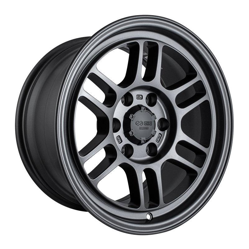 Enkei RPT1 17x9 6x135 Bolt Pattern +12 Offset 87.1 Bore Matte Dark Gunmetallic Wheel - Attacking the Clock Racing